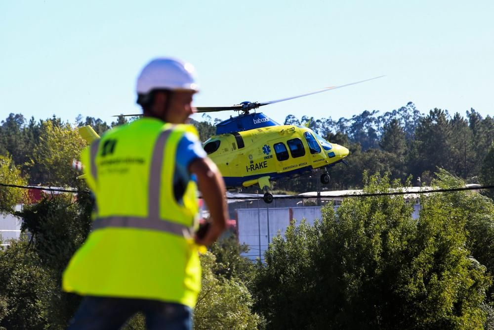 El suceso se produjo cuando el convoy chocó contra una máquina que reparaba una catenaria.