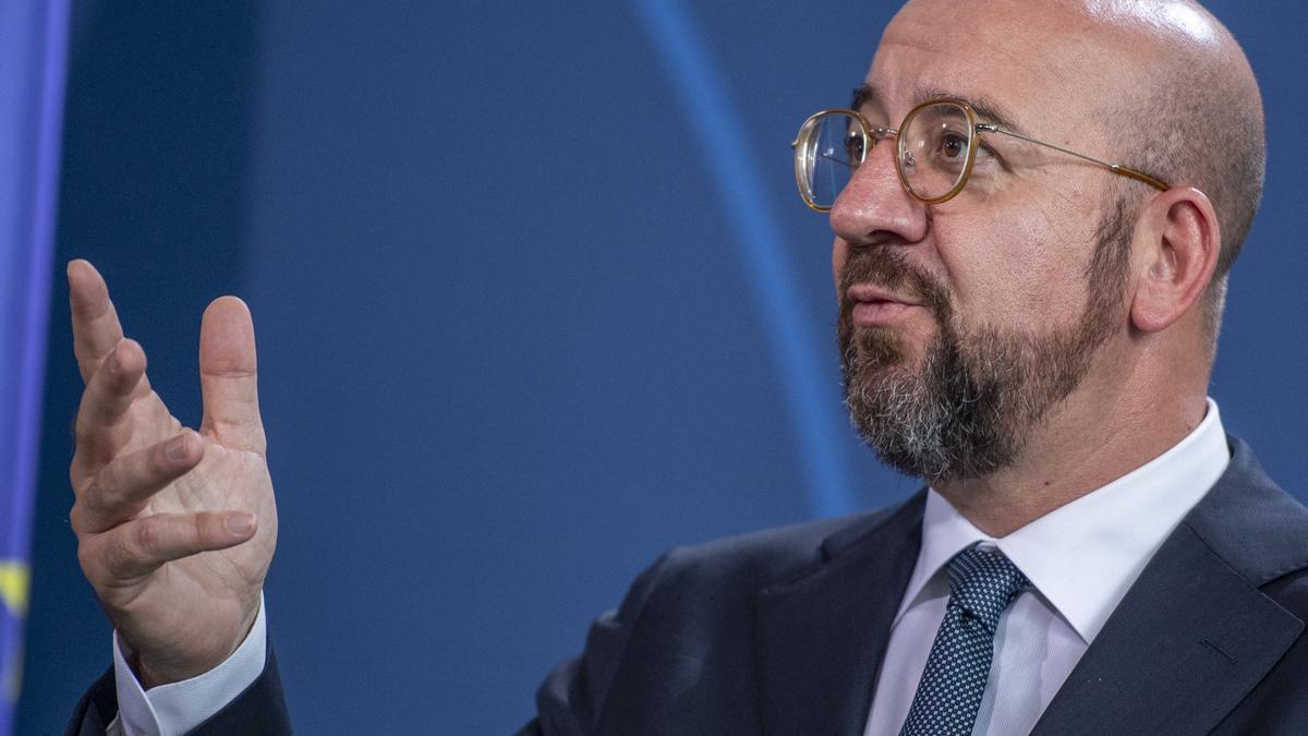 Charles Michel, presidente del Consejo Europeo.