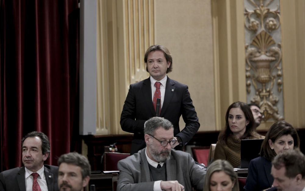 Pleno del Parlament del día 18 de febrero de 2020