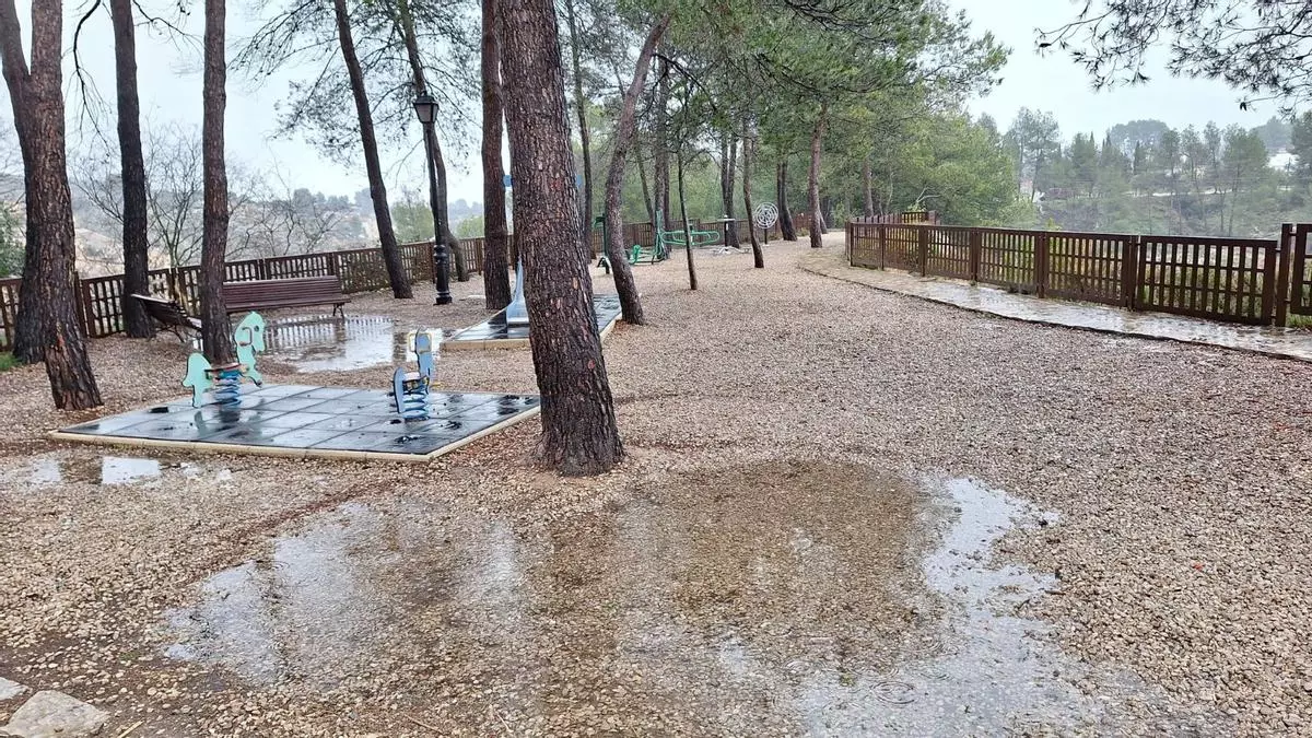 La dana deja 135 litros en 24 horas en Pinet y más de 100 en Bocairent, Benigànim y Salem