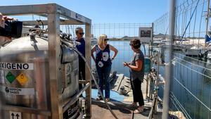 Tecnología instalada el pasado año en el club náutico La Isleta de La Manga.