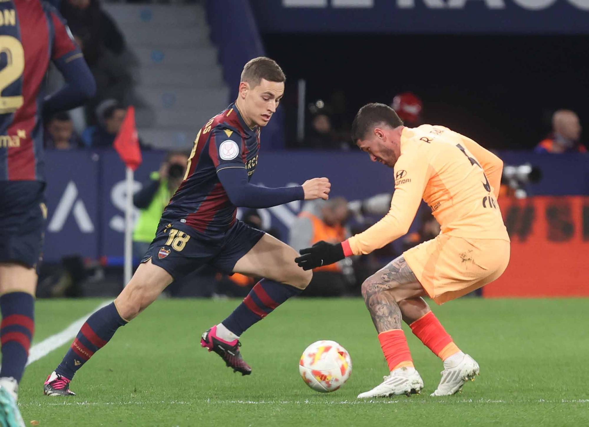 Levante UD - Atlético de Madrid de Copa del Rey