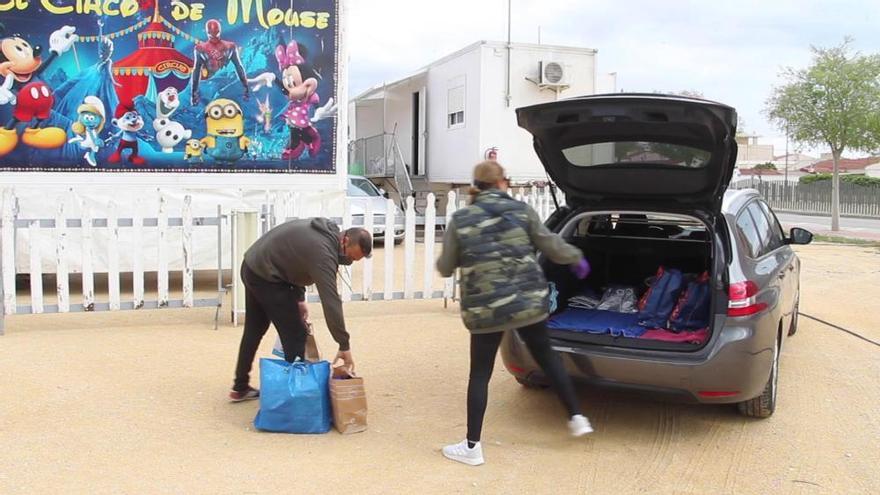 Coronavirus en El Campello: Los ciudadanos salen al rescate del circo