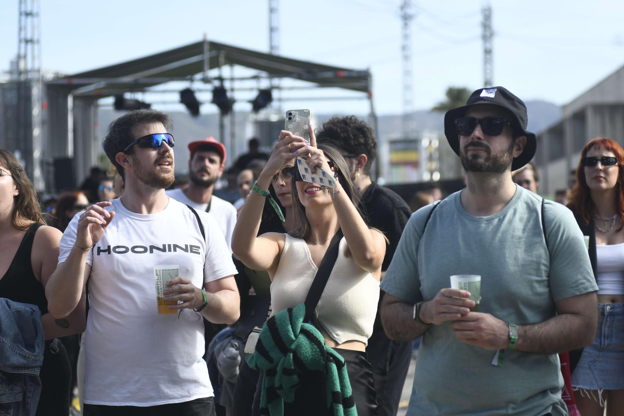 Concierto de Hoonine en el Warm Up 2024