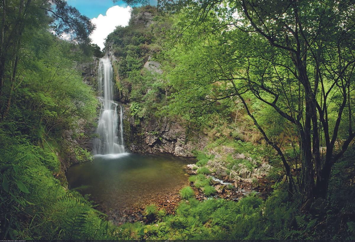 Cascada del Cioyo, en Castropol