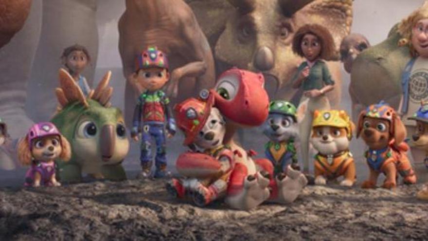 La Patrulla Canina: La Dino película