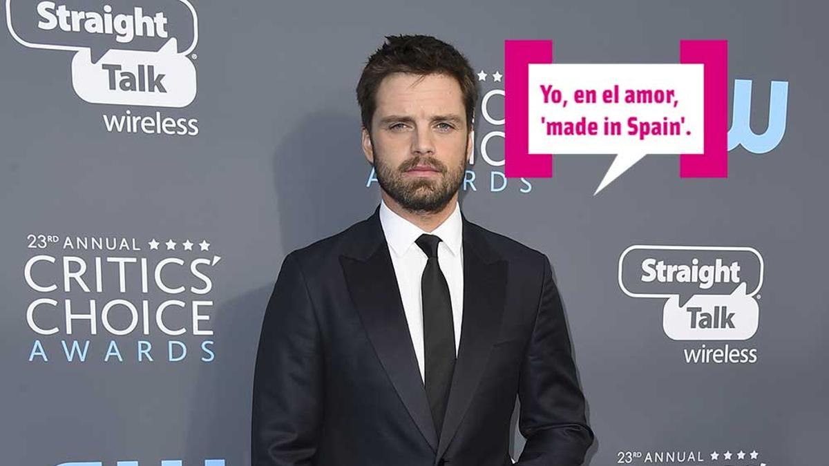 Sebastian Stan tiene novia española... ¡alegría!