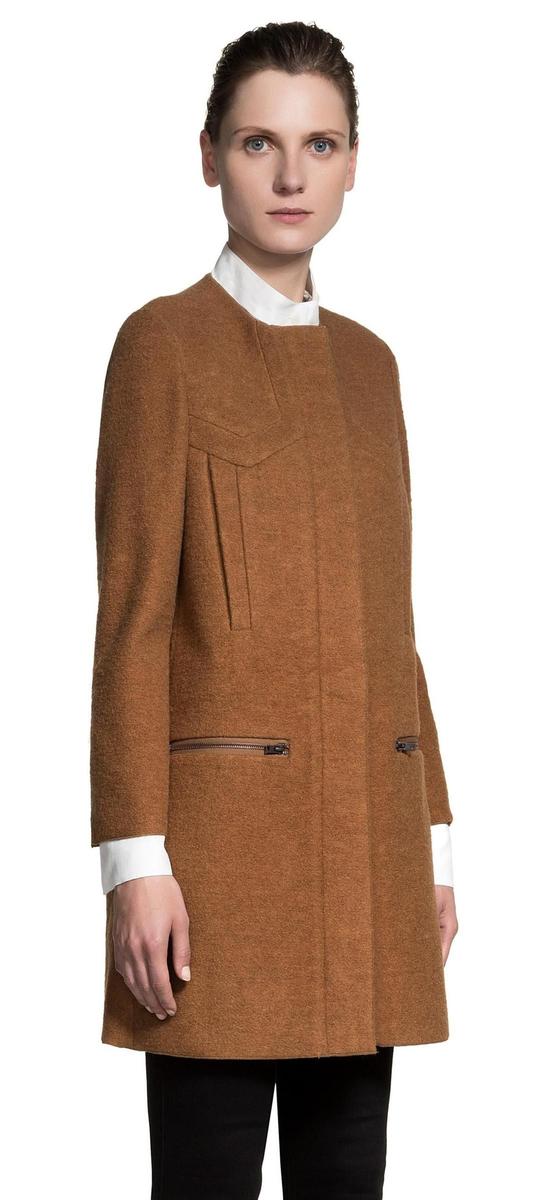 Rebajas 2016, Bimba y Lola, chaquetón recto (90€)