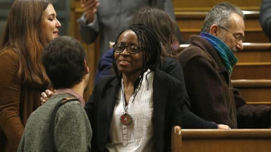 Bosaho, la primera diputada negra del Congreso