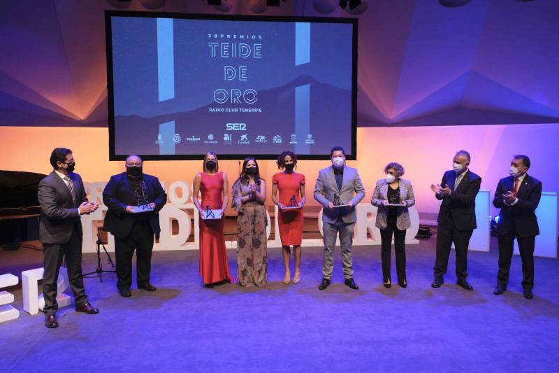 Entrega de los Premios Teide de Oro de la cadena SER en Tenerife.