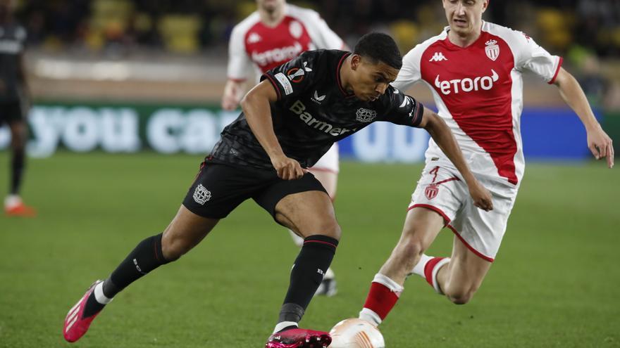 Resumen, goles y highlights del Mónaco 2-3 Leverkusen del play off de la Europa League