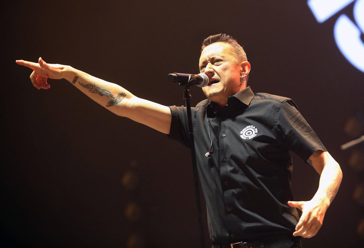 Concierto de Fermín Muguruza de 40 aniversario de carrera en el Palau Sant Jordi