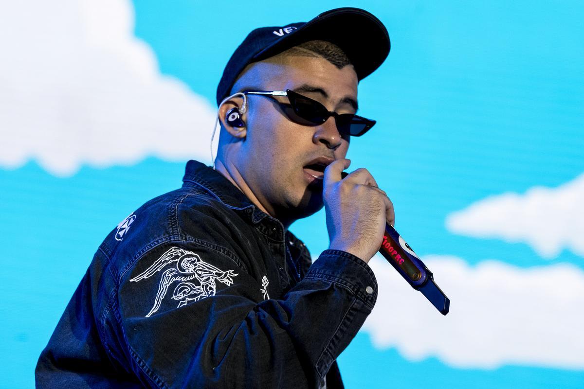 Bad Bunny en su concierto de Madrid... pero el de 2019
