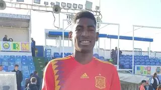 Premio de la selección española a Cristhian Mosquera