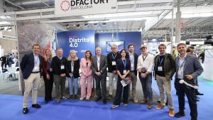 Foto de família del Districte 4.0 a Advanced Factories
