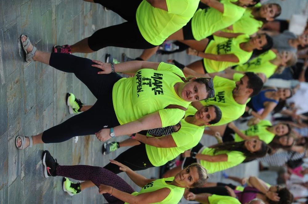 Zumba en la Avenida Libertad