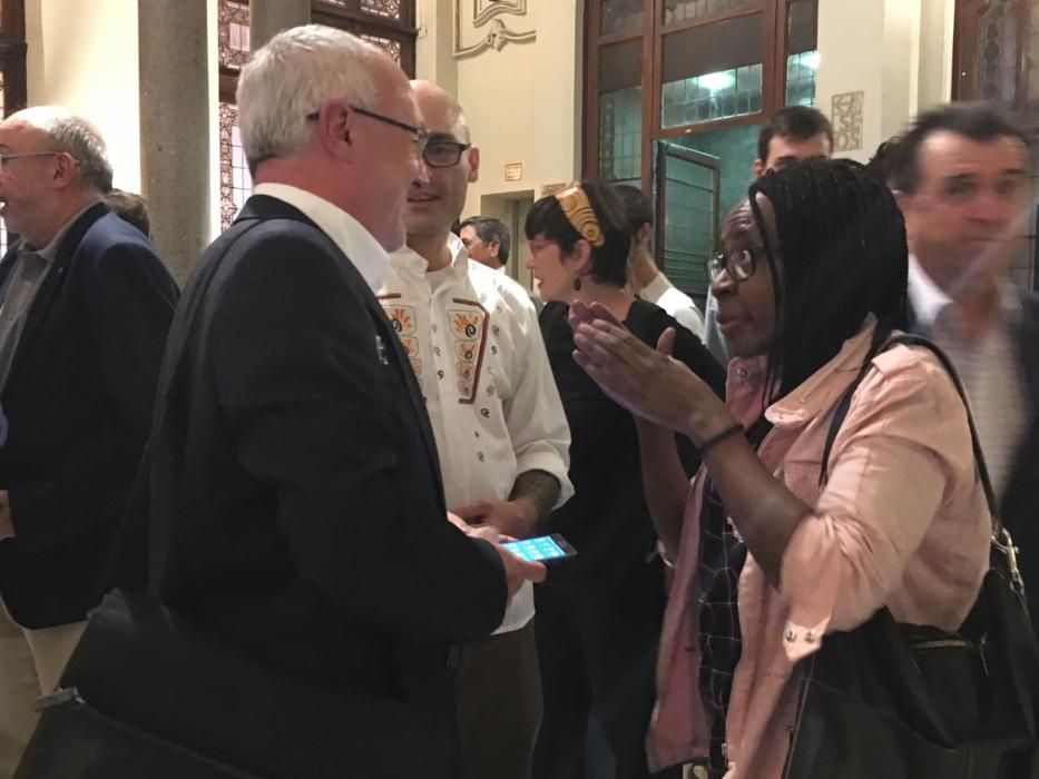 Acto en el Círculo de Bellas Artes de Madrid para exigir un cambio en el modelo de financiación