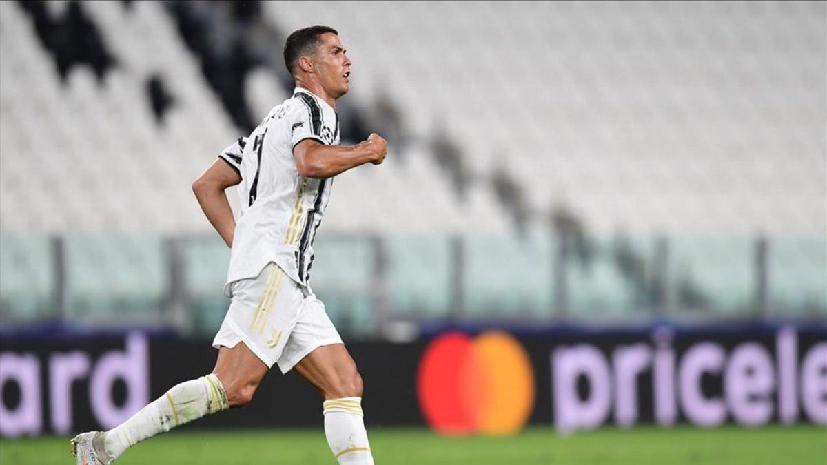 Cristiano Ronaldo, en un partido con la Juventus