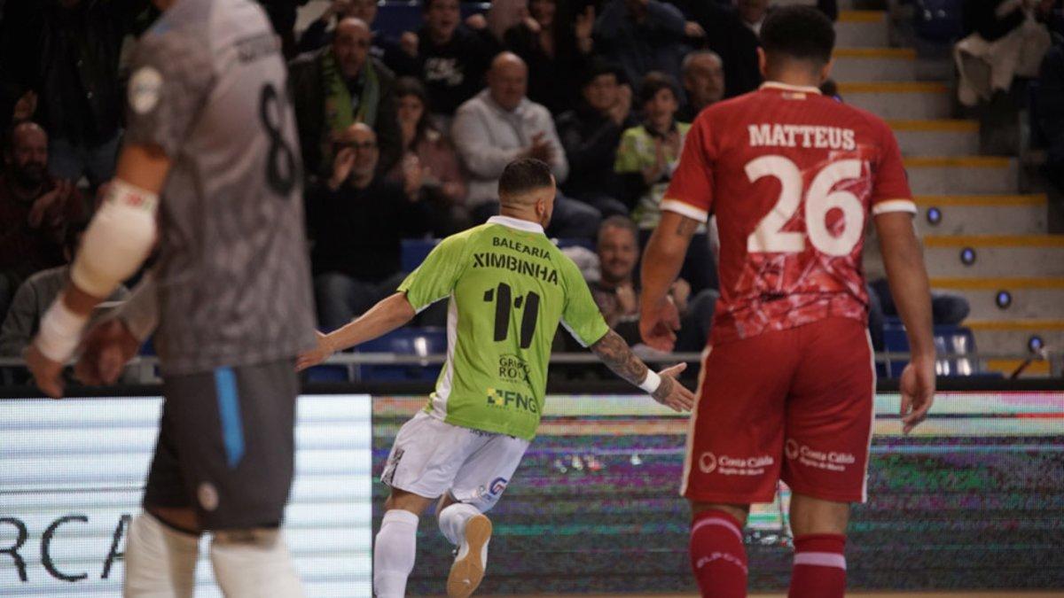Ximbinha se despidió del Palma Futsal con un gol ante ElPozo