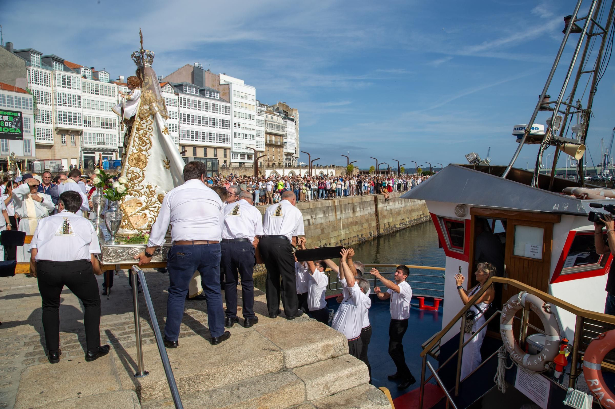 Procesión del Carmen en A Coruña