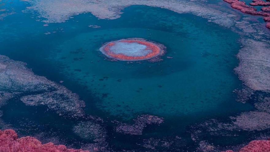 Otra de las fotografías realizadas durante vuelos en paramotor.