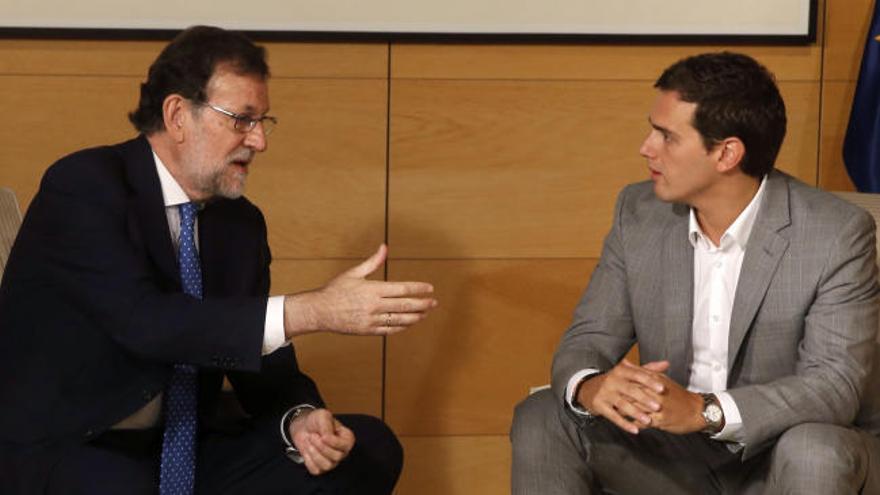 Albert Rivera: "Rajoy asume que tendrá que formar gobierno en minoría"