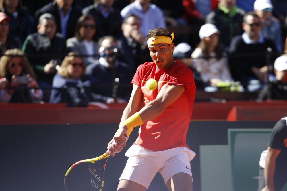 Copa Davis: Rafa Nadal - Alexander Zverev. Eduardo Ripoll