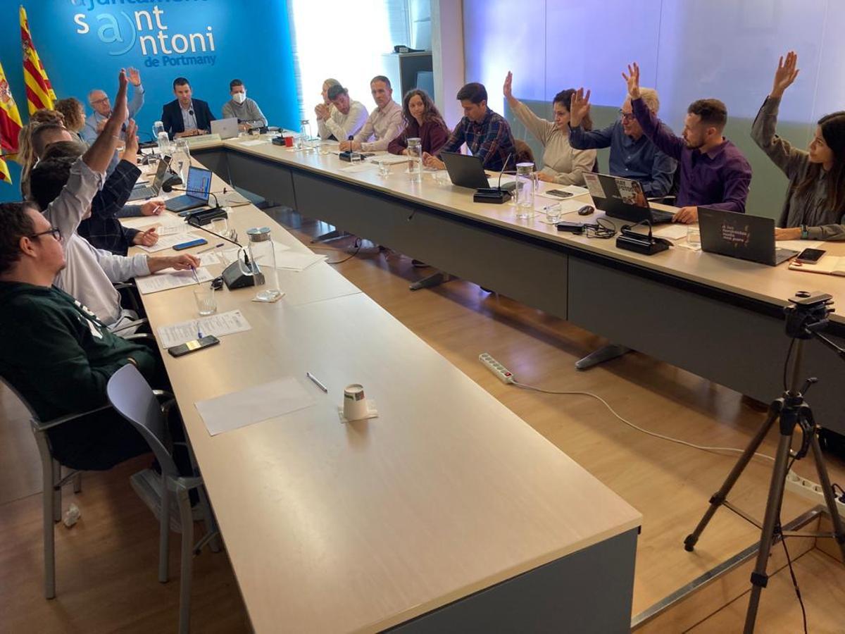 Pleno de Sant Antoni.