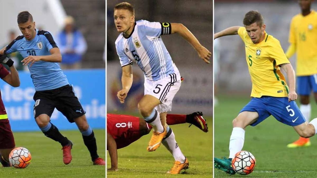 Betancor, Ascacibar y Caio Henrique, tres jugadores llamados a ser protagonistas en el Sudamericano Sub-20 de Ecuador