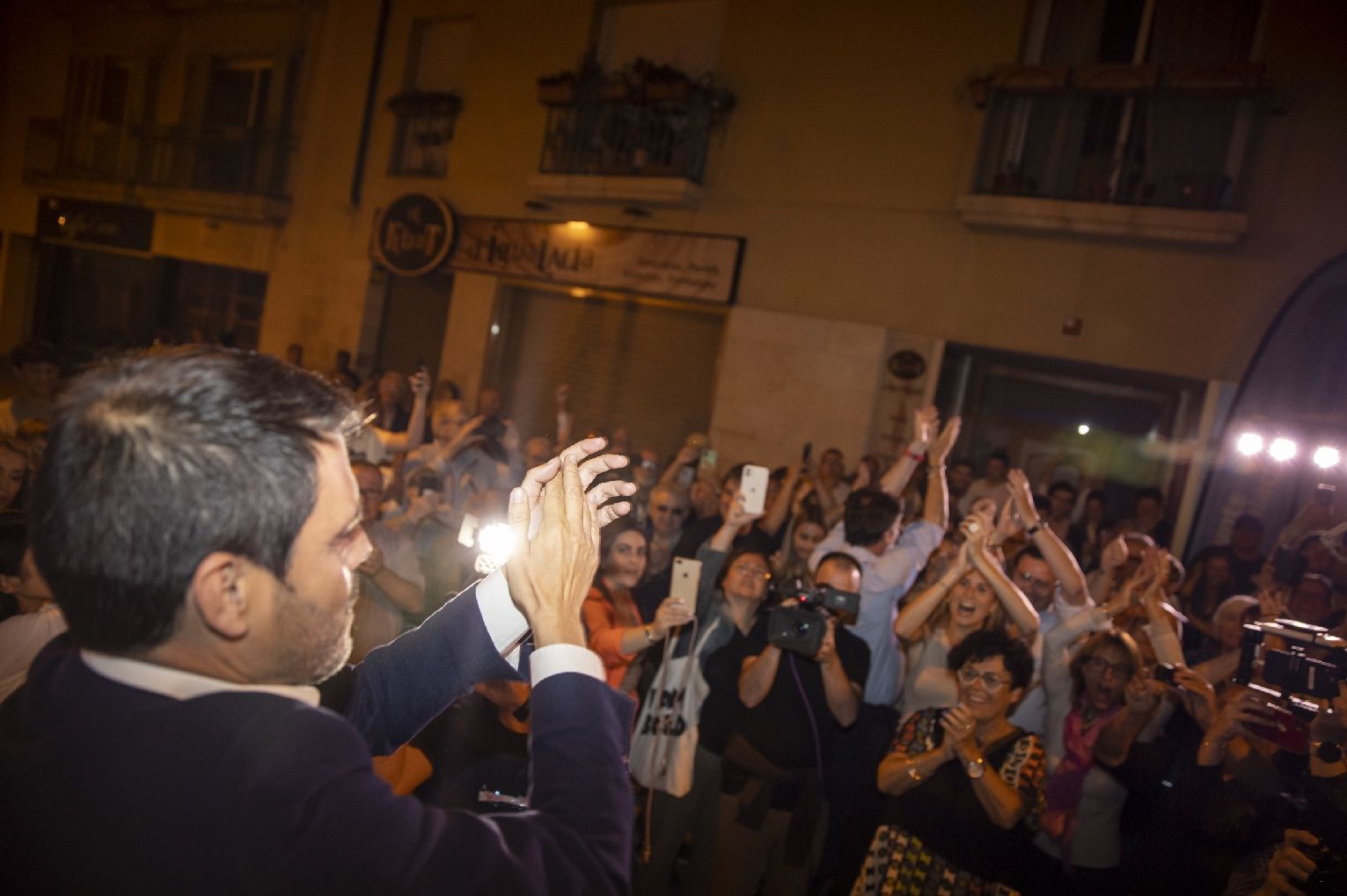 Eleccions municipals a Igualada: les millors imatges de la nit a la capital de l'Anoia