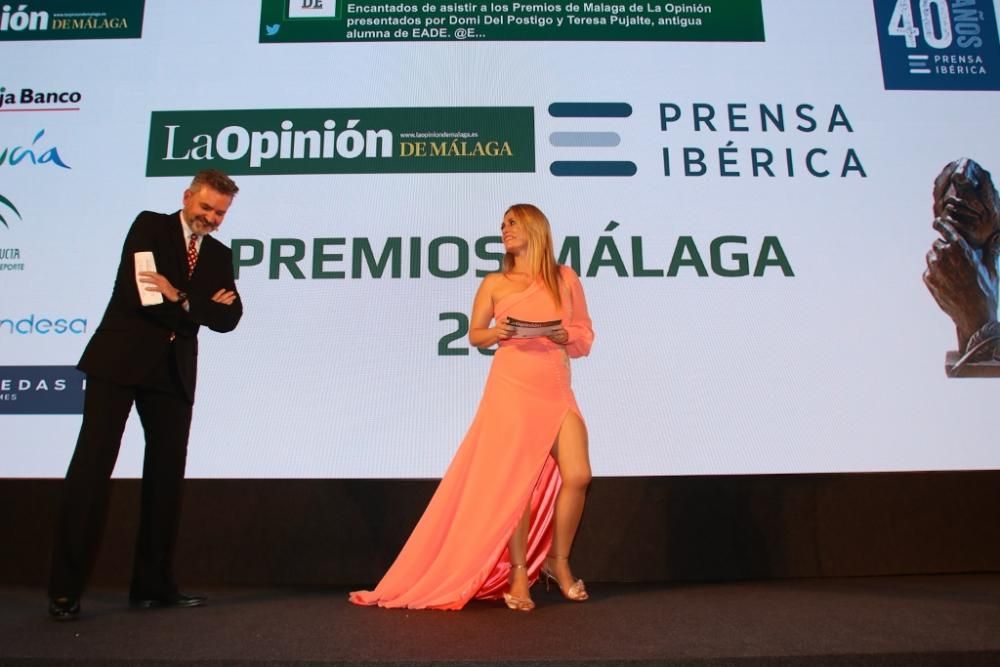 Gala de la entrega de premios de La Opinión de Málaga 2018.