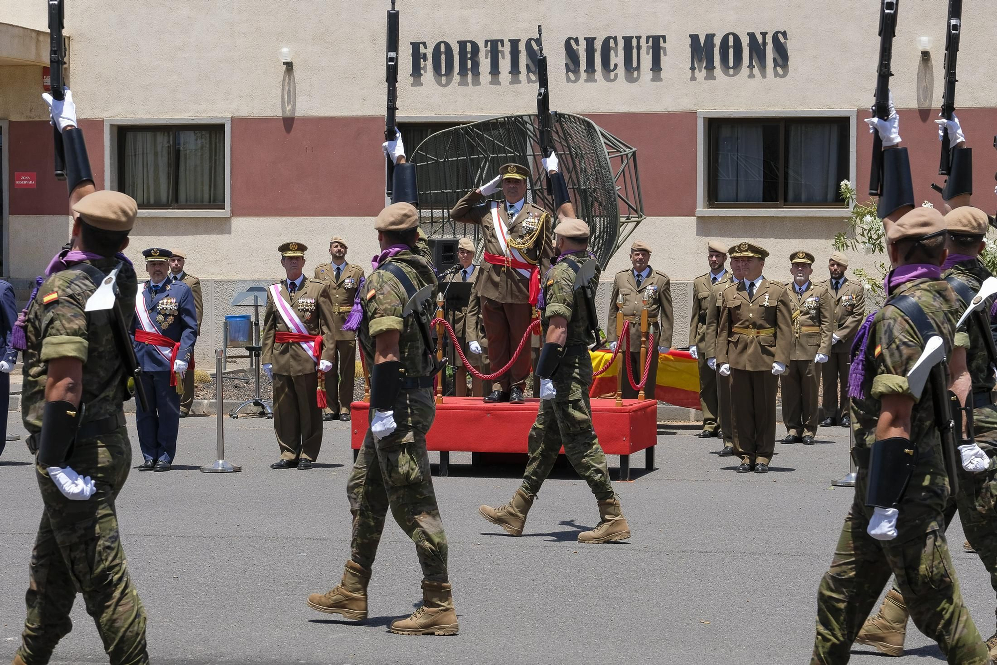 Acto militar por la festividad de San Fernando, patrón del Arma de Ingenieros