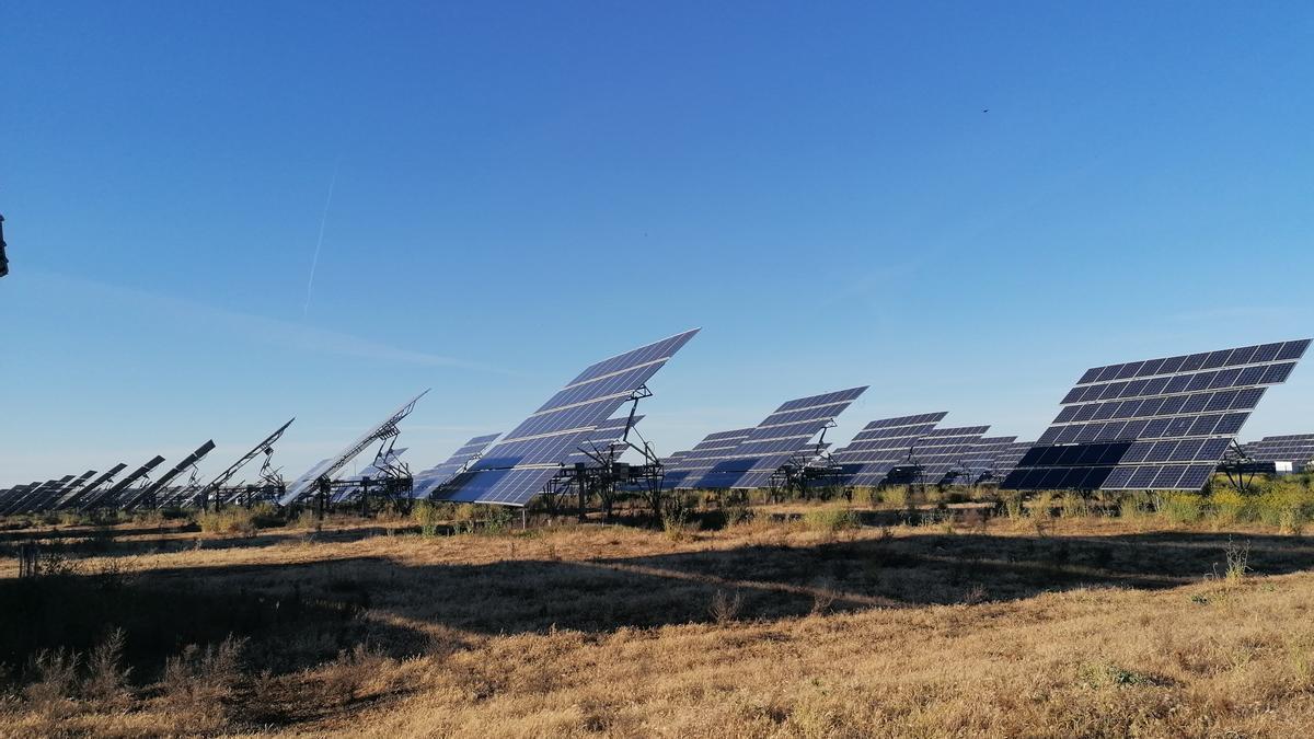 Parque fotovoltaico en el municipio de Toro.