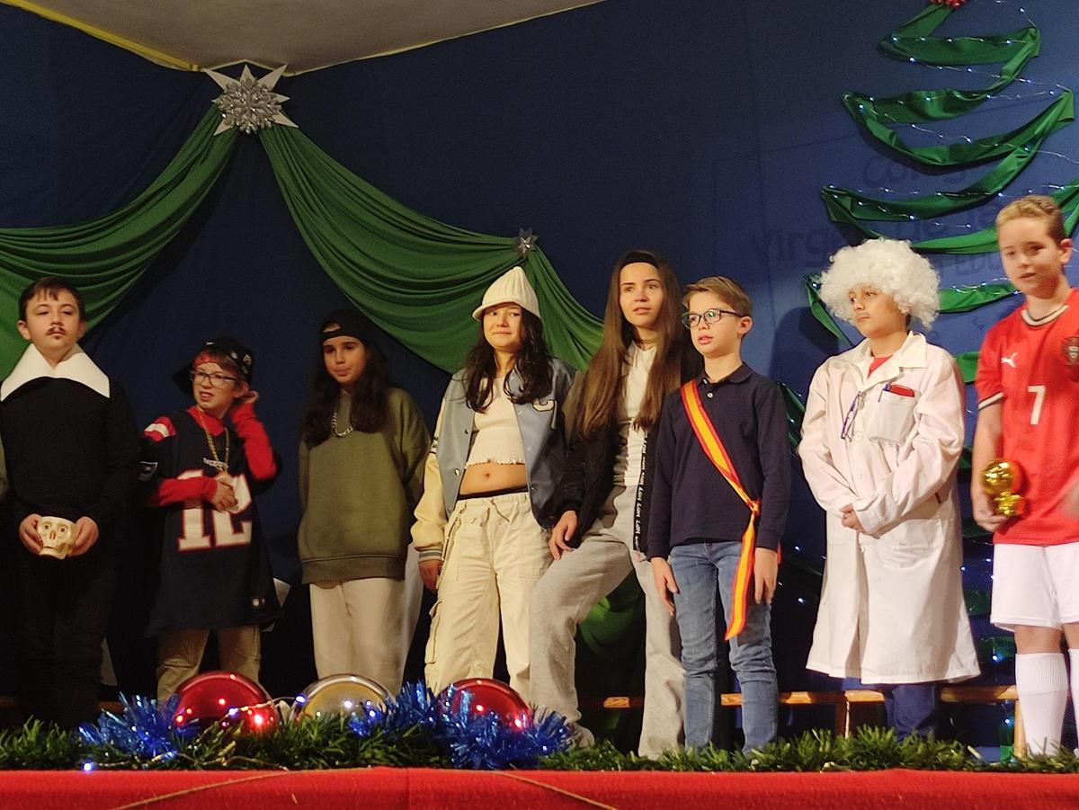 Los escolares de La Vega celebran la Navidad