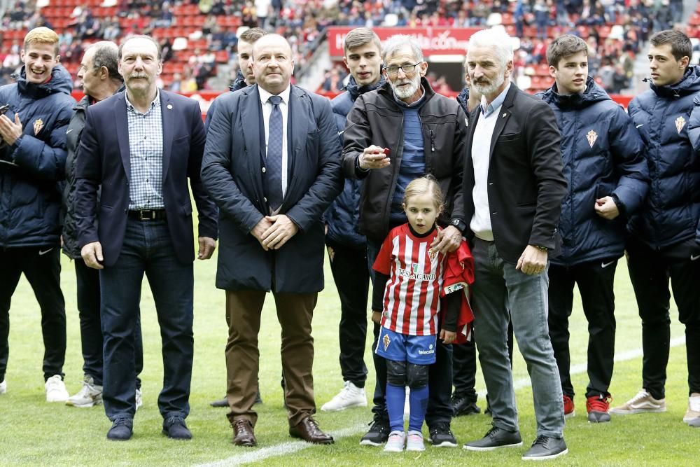 Sporting - Barclona B, en imágenes