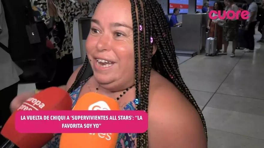 Chiqui y su llegada a 'Supervivientes All Stars': "La favorita soy yo"