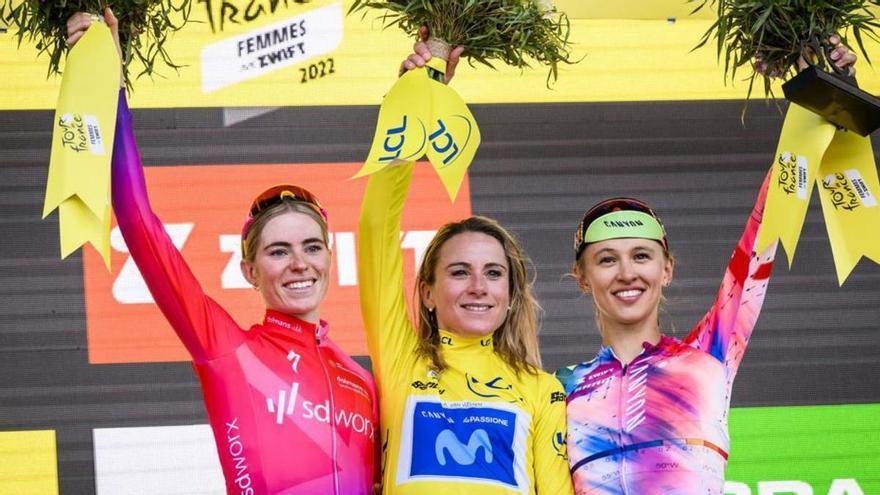 La neerlandesa conquistó el primer Tour femenino en 2022.