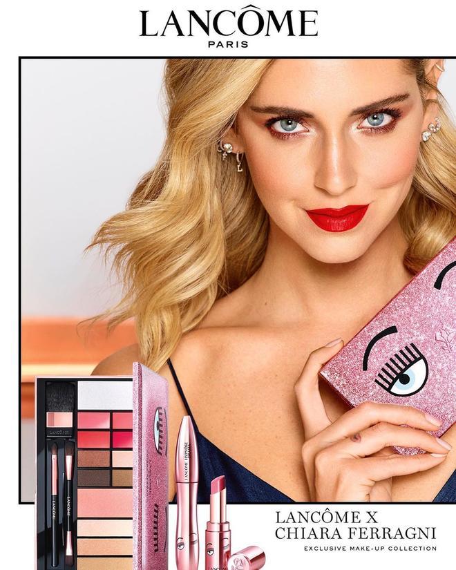 Lancôme x Chiara Ferragni. Instagram @ChiaraFerragni