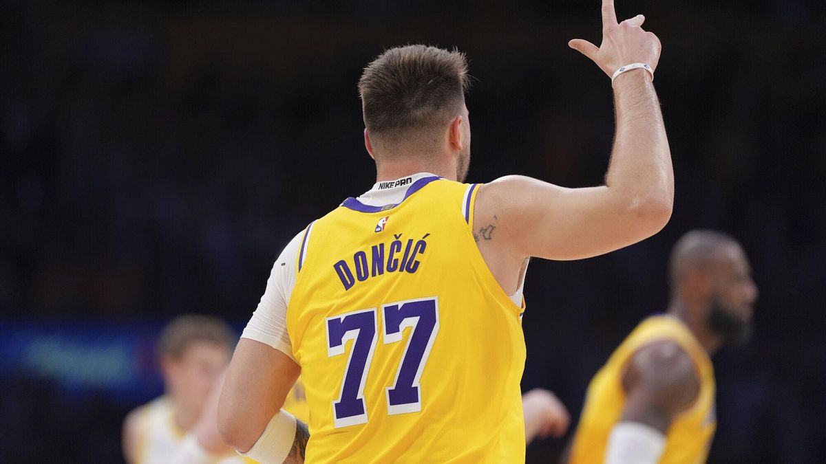 Luka Doncic, nuevo jugador de Los Angeles Lakers.