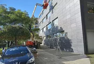 Obras en los juzgados para el despacho del decanato y frenar la incidencia solar