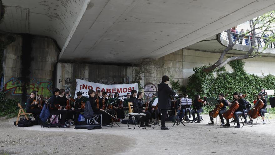 El Conservatorio Profesional de Música de Zaragoza reclama mejoras