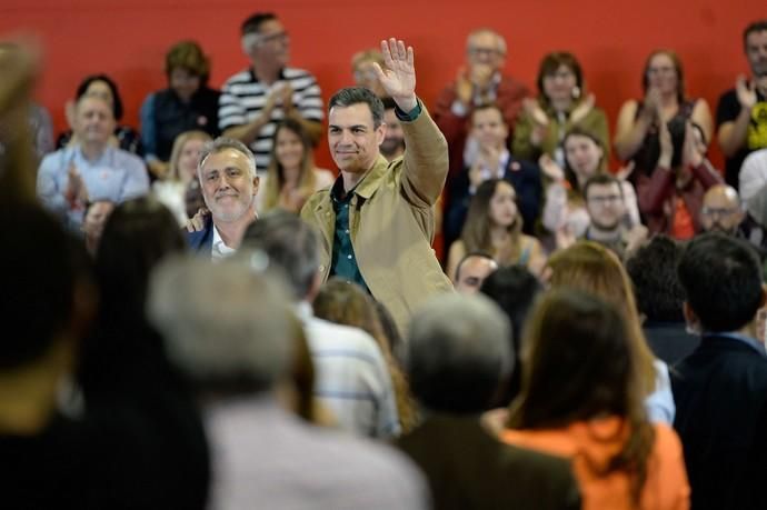 Las Palmas de Gran Canaria. Mitin de Pedro Sánchez  | 14/04/2019 | Fotógrafo: José Carlos Guerra