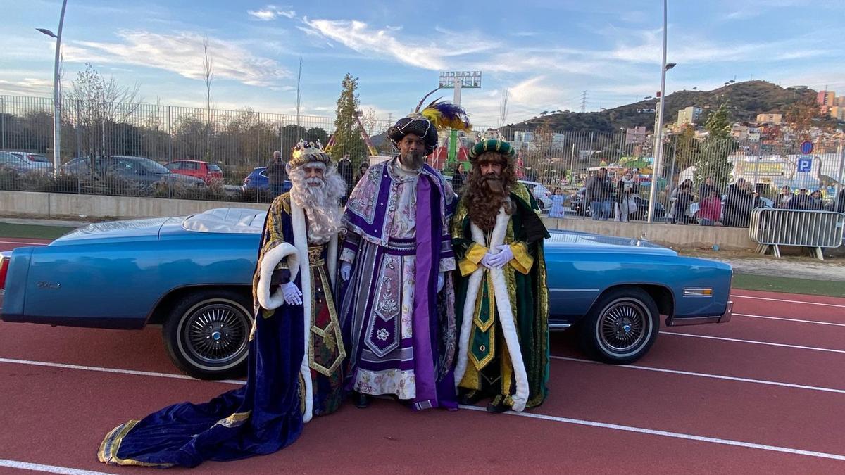 Recibimiento a los Reyes Magos en Santa Coloma de Gramenet, en una imagen de archivo