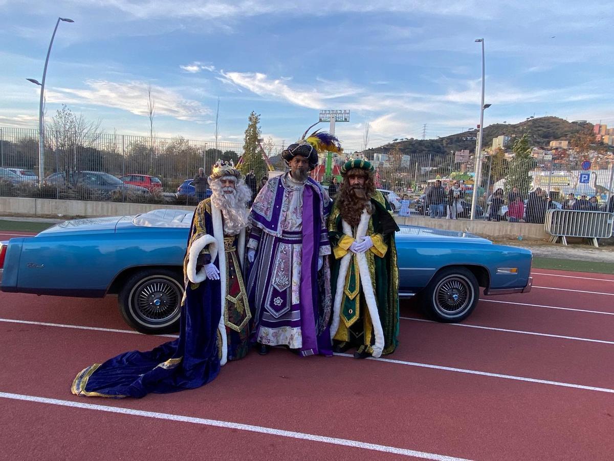 Recibimiento a los Reyes Magos en Santa Coloma de Gramenet, en una imagen de archivo