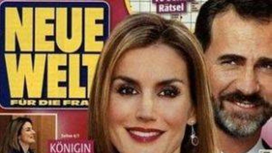 La prensa alemana embaraza a Letizia