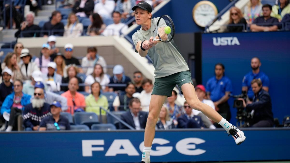 Sinner, durante la final del US Open 2024