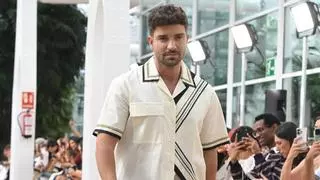Pablo Alborán desfila de la mano de Adolfo Domínguez en la Fashion Week de Madrid