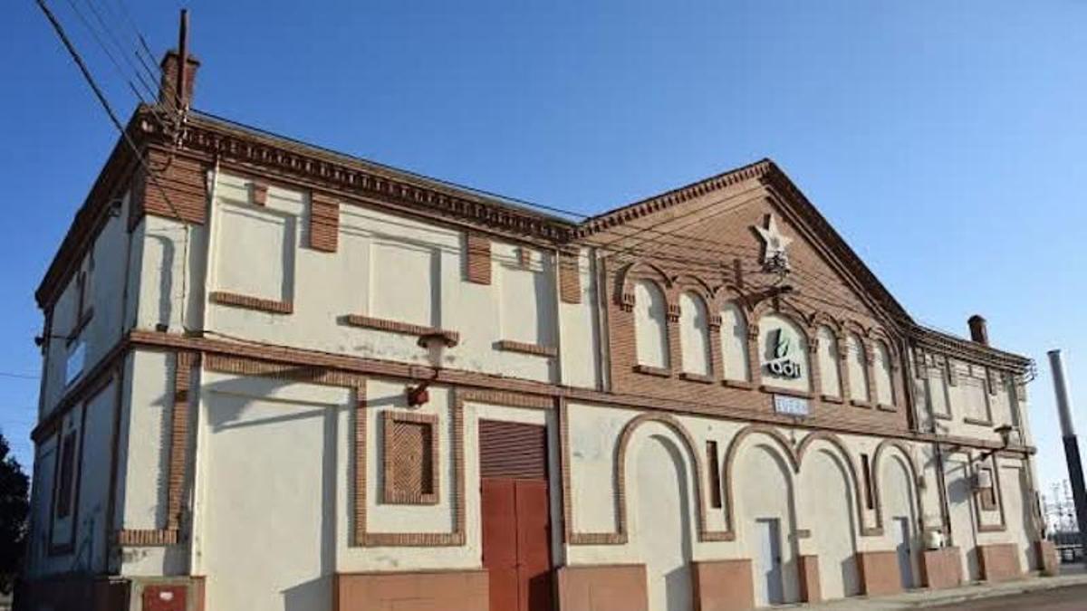 Estación de tren de Zuera.