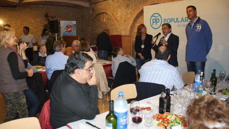 Imatge de la Junta Provincial del PPC celebrada a Figueres.