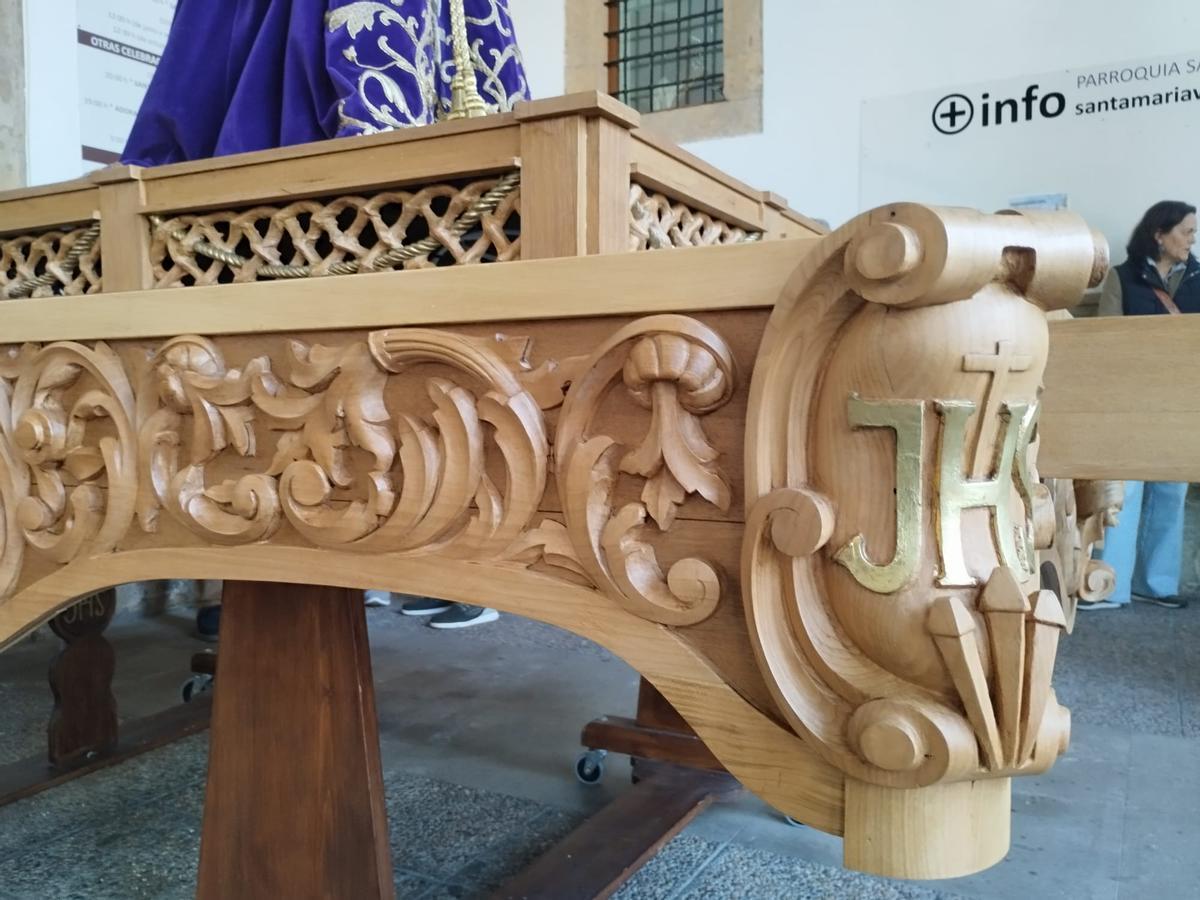 La bendición de las nuevas andas del Nazareno en Villaviciosa, en imágenes La bendición de las nuevas andas del Nazareno en Villaviciosa, en imágenes